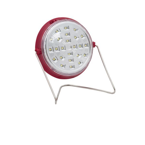 Eurolux red emergency light, front view