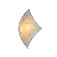 Radiant ceiling light shown in its packaging