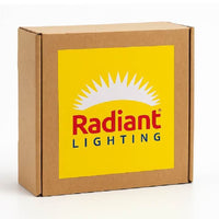 Radiant satin chrome & satin silver ceiling light dimensions diagram