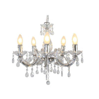 Eurolux chandelier shown in its packaging