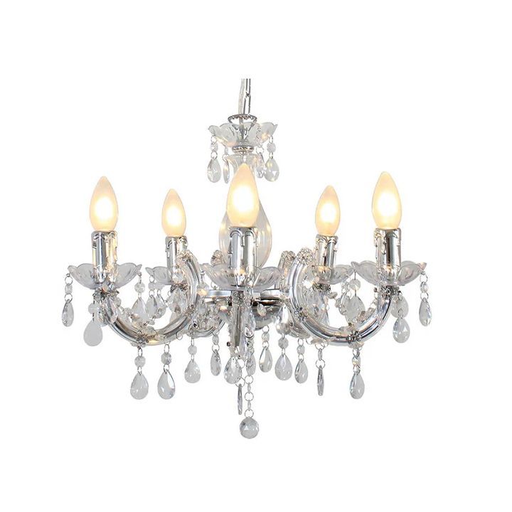 Eurolux chandelier shown in its packaging
