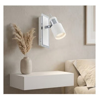 Eurolux floodlight shown in its packaging