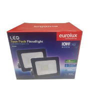 Close-up detail of the Eurolux floodlight