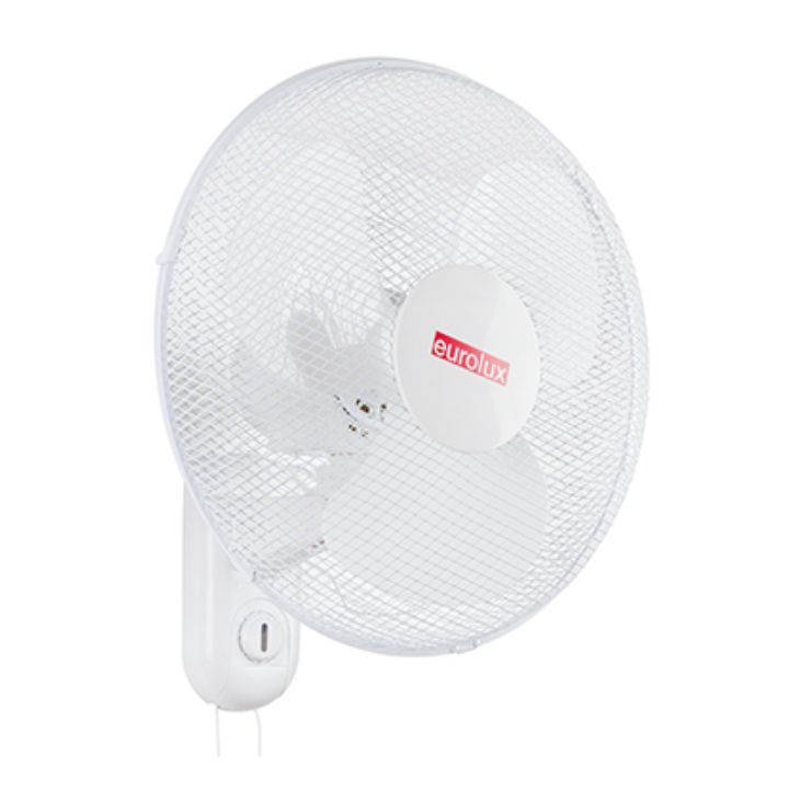 Eurolux fan shown in its packaging