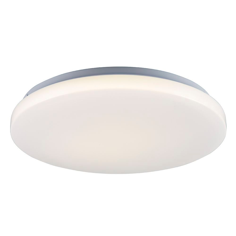 Eurolux white ceiling light, front view