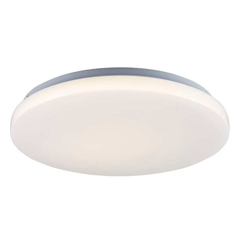 Eurolux white ceiling light, front view