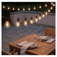 Eurolux halogen globe installed and lit