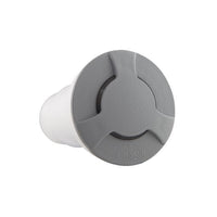 Eurolux grey wall light, front view