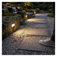 Eurolux ground light installed and lit