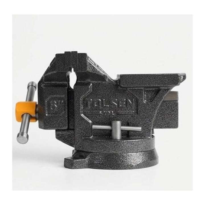 Close-up detail of the Tolsen vice