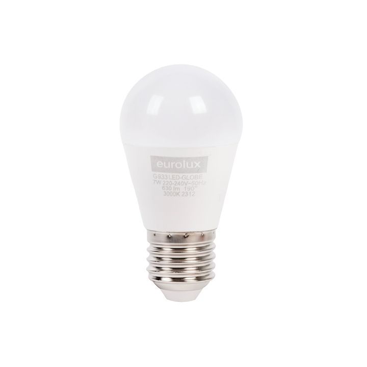 Eurolux LED globe shown in its packaging