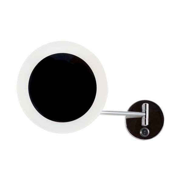 Eurolux chrome lighting fixtures, front view