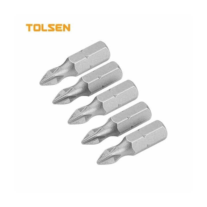 Tolsen drill bit set installed and lit