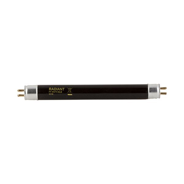 Radiant fluorescent tube, front view