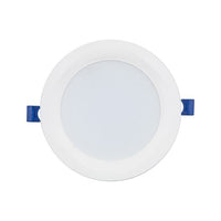 Eurolux white downlight, front view