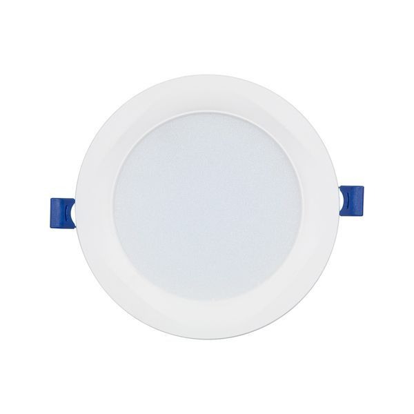 Eurolux white downlight, front view