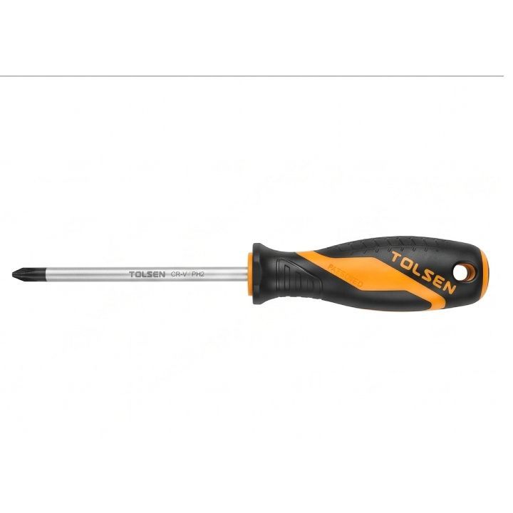 Close-up detail of the Tolsen screwdriver