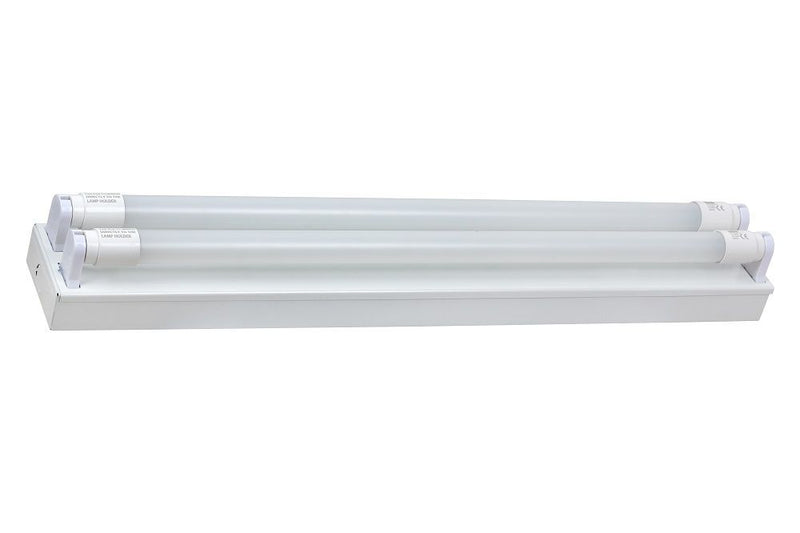 Eurolux white floodlight, front view