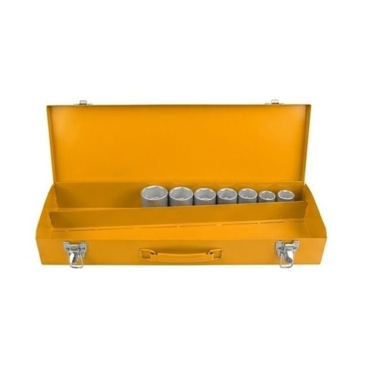 Tolsen socket set shown in its packaging