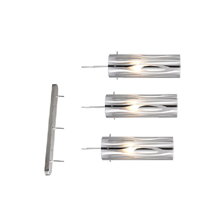 Radiant pendant light shown in its packaging