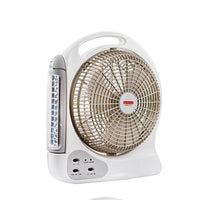 Eurolux white fan, front view