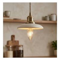 Eurolux chandelier installed and lit