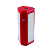 Close-up detail of the Radiant red emergency light