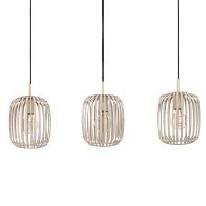 Eurolux pendant light installed and lit