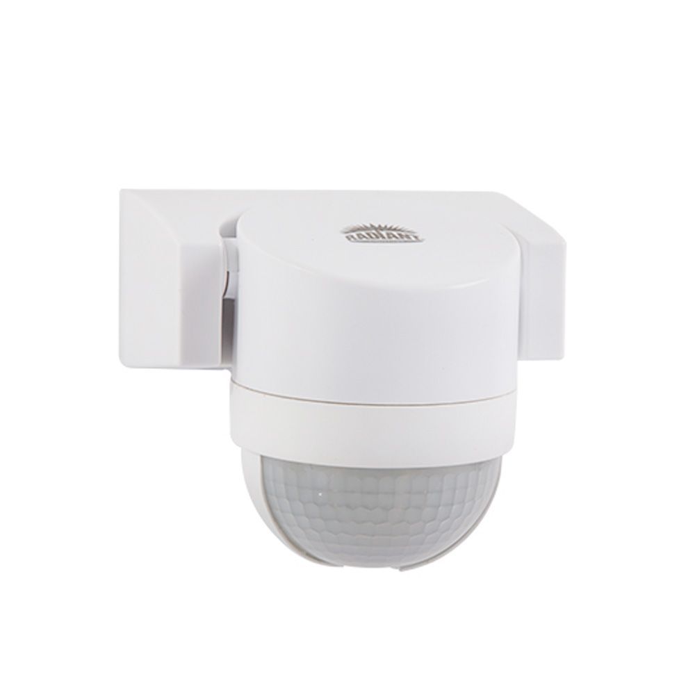 Radiant white wall light, front view