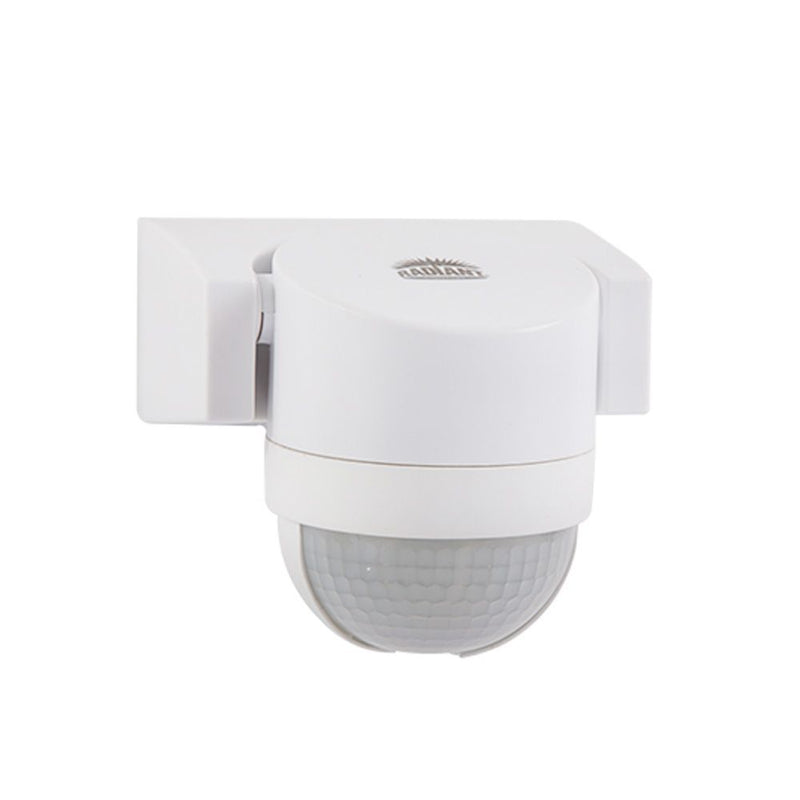 Radiant white wall light, front view