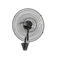 Close-up detail of the Radiant black fan