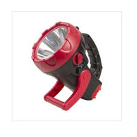 Eurolux black/red torch shown in its packaging
