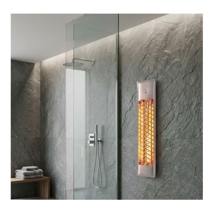 Radiant heater dimensions diagram