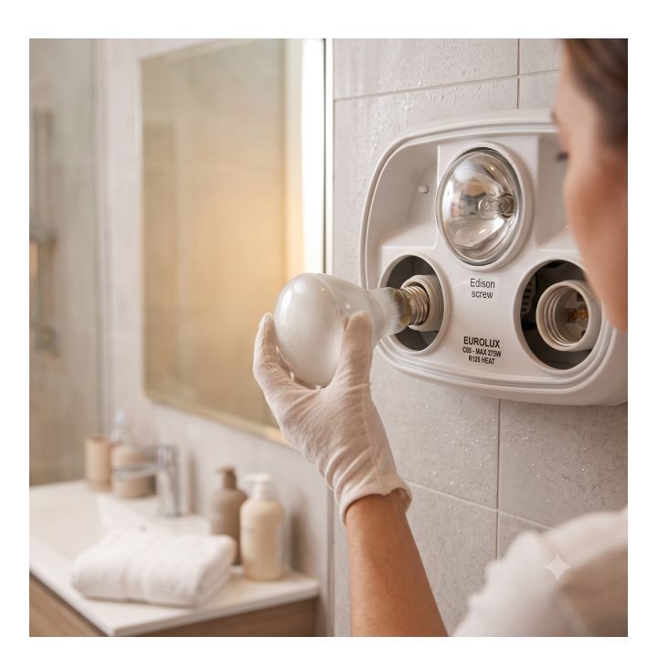 Eurolux heater shown in its packaging