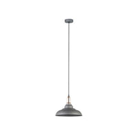 Radiant pendant light, front view