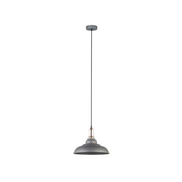 Radiant pendant light, front view