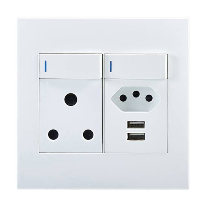 Eurolux electrical switche, front view