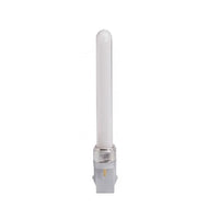 Eurolux CFL globe installed and lit