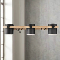 Eurolux black & brown pendant light shown in its packaging