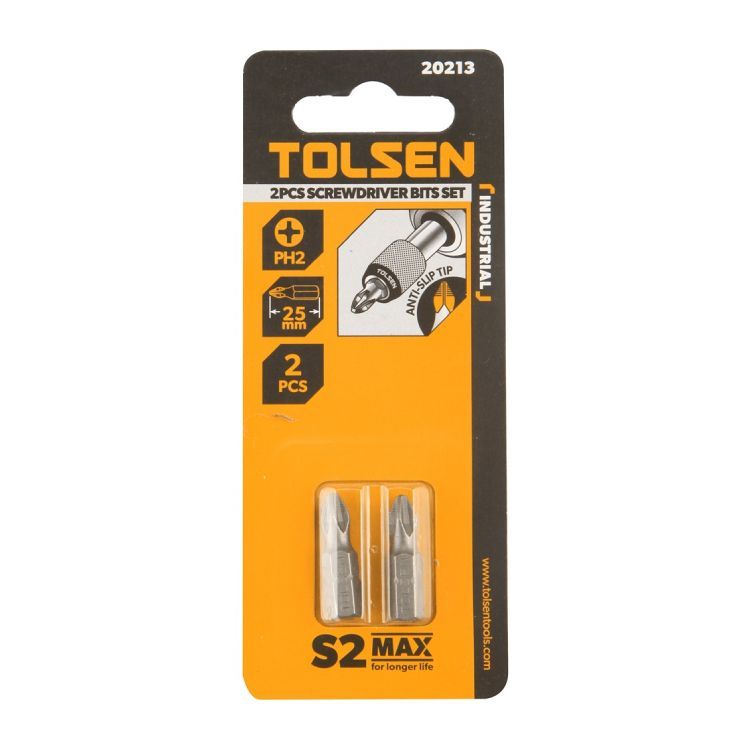 Tolsen drill bit set installed and lit