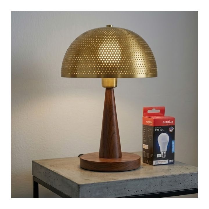 Eurolux LED globe dimensions diagram