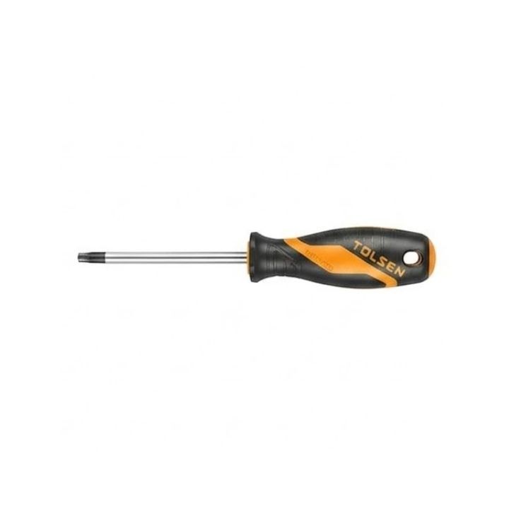 Close-up detail of the Tolsen screwdriver