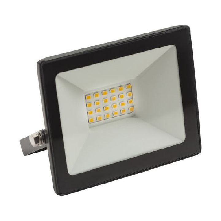 Eurolux floodlight installed and lit