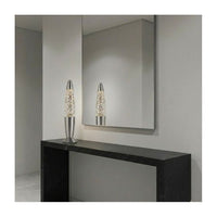Eurolux clear/silver night light, front view