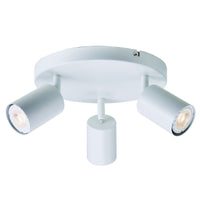 Urban black and in white downlight, alternate angle