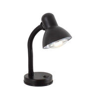 Eurolux black lamp, front view