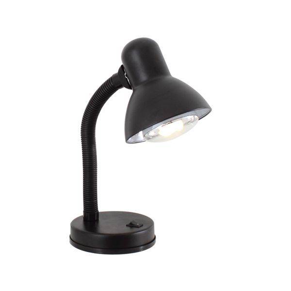 Eurolux black lamp, front view