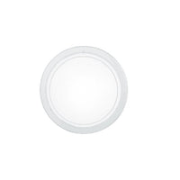 Eurolux white floodlight installed and lit