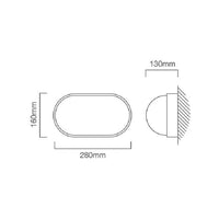 Eurolux bulkhead light, alternate angle
