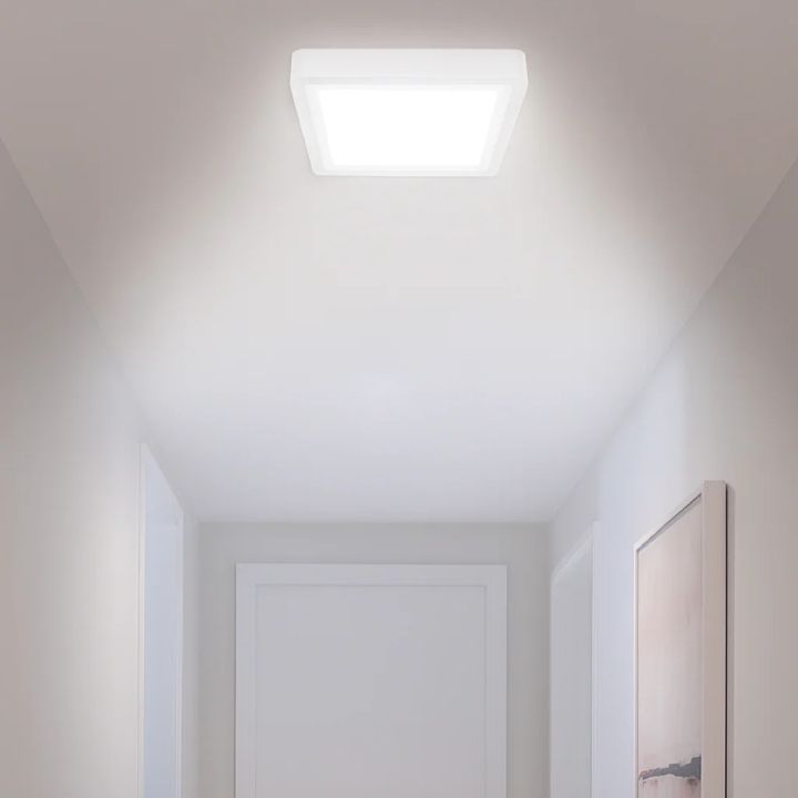 Eurolux ceiling light shown in its packaging
